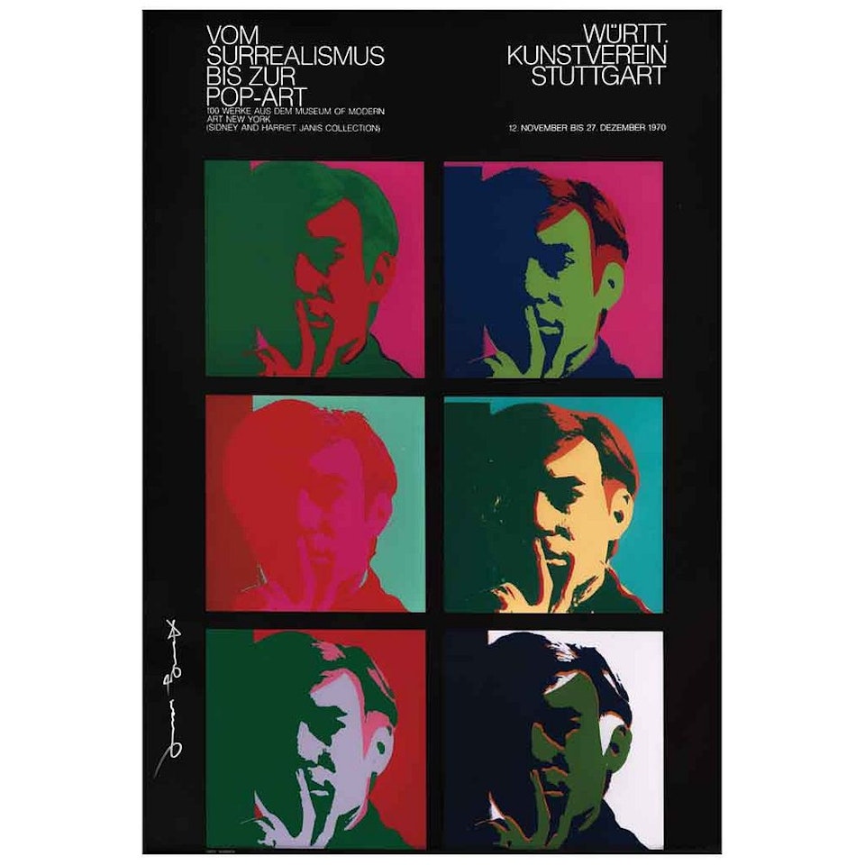 Vom Surrealismus Bis Zur Pop-Art Poster by Andy Warhol