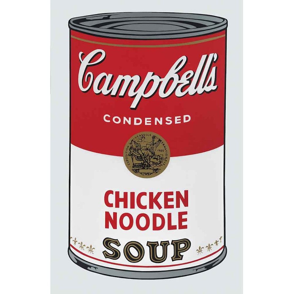 II.45: Campbell"s Chicken Noodle Soup by Andy Warhol