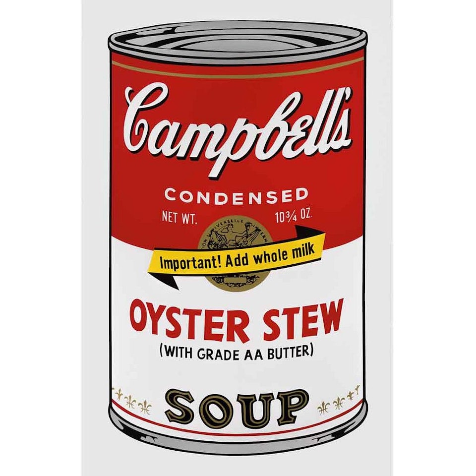 II.59: Campbell"s Soup II Oyster Stew by Andy Warhol