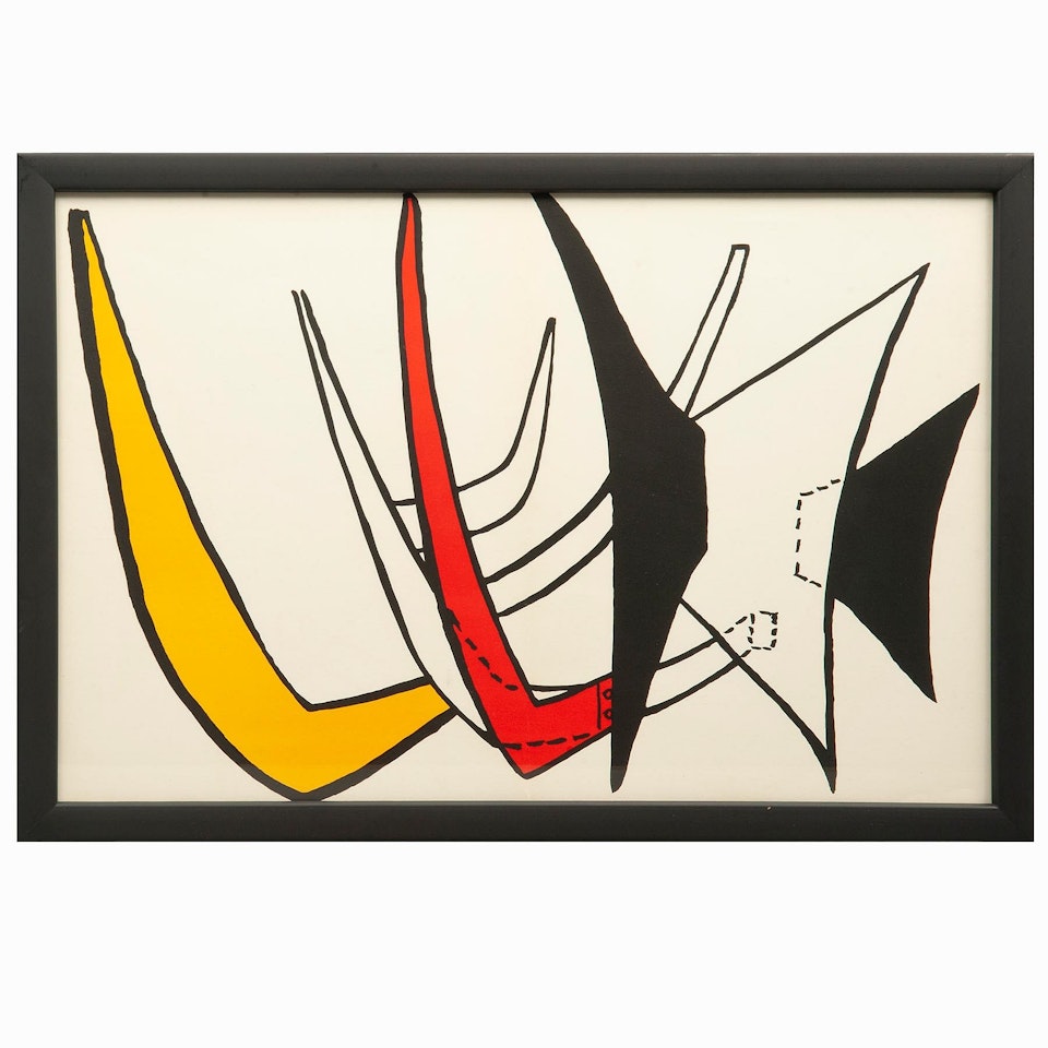 Stabiles, for the magazine Behind the Mirror by Alexander Calder