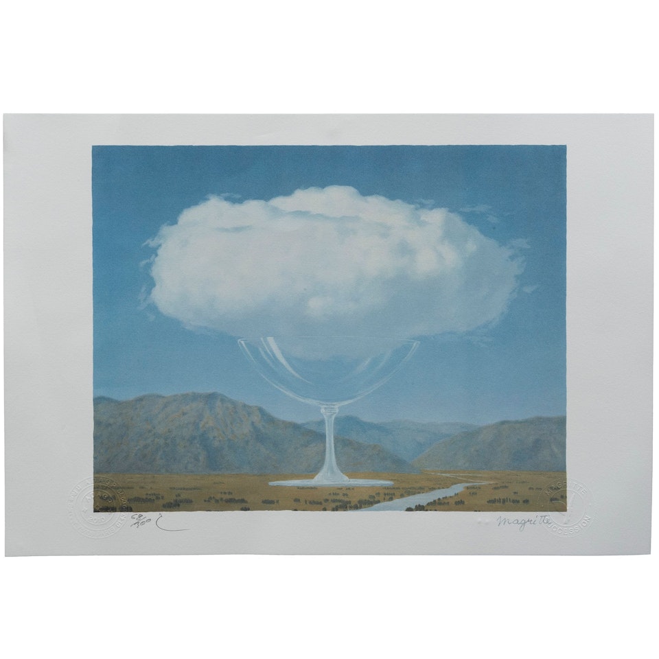 Les Cordes du Coeur (The Strings of the Heart) by René Magritte