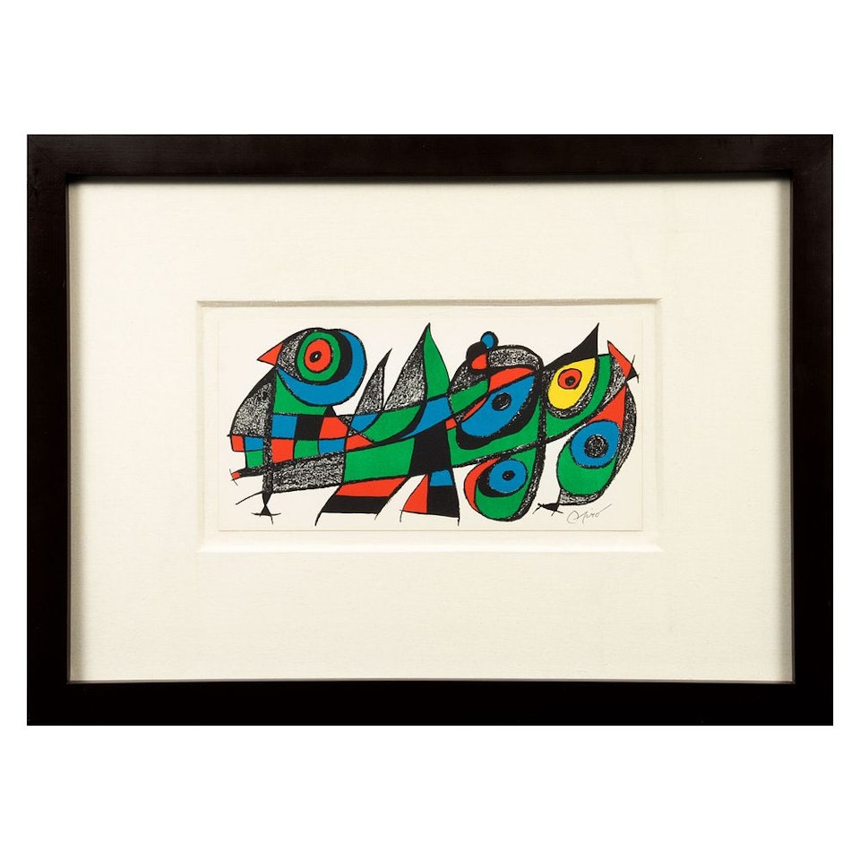 Japan, from the Miró Sculptor portfolio by Joan Miró