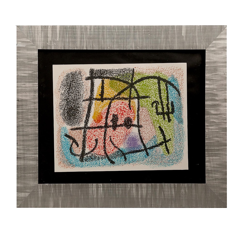 Untitled, from the series Cartones by Joan Miró