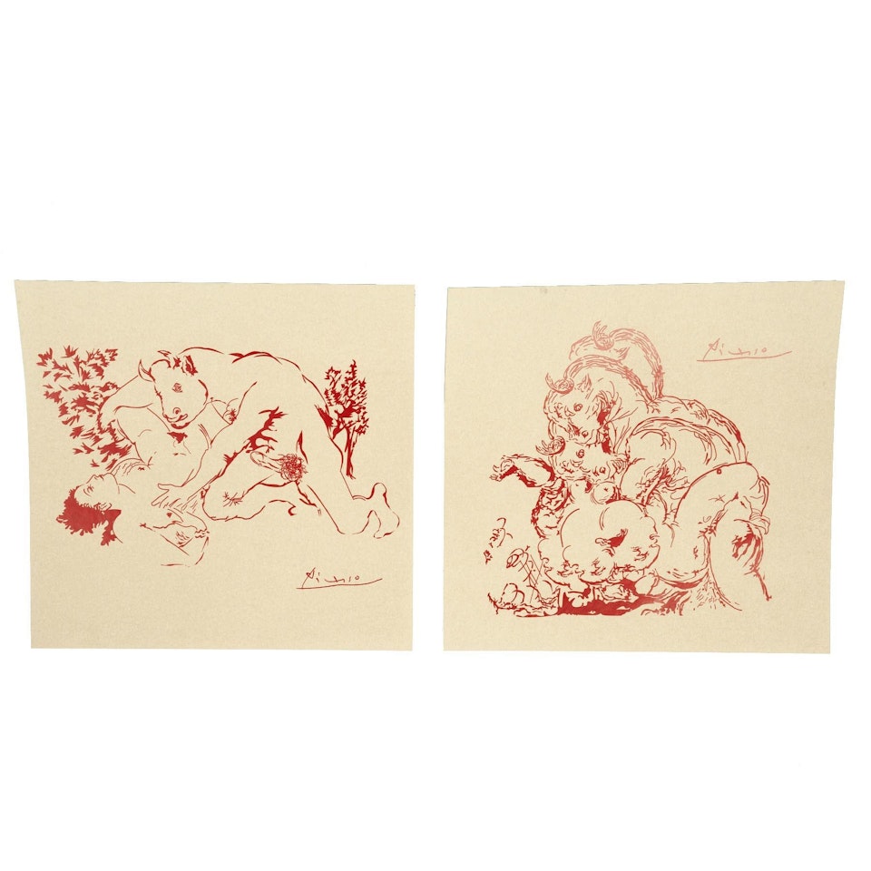 Minotaur Series by Pablo Picasso