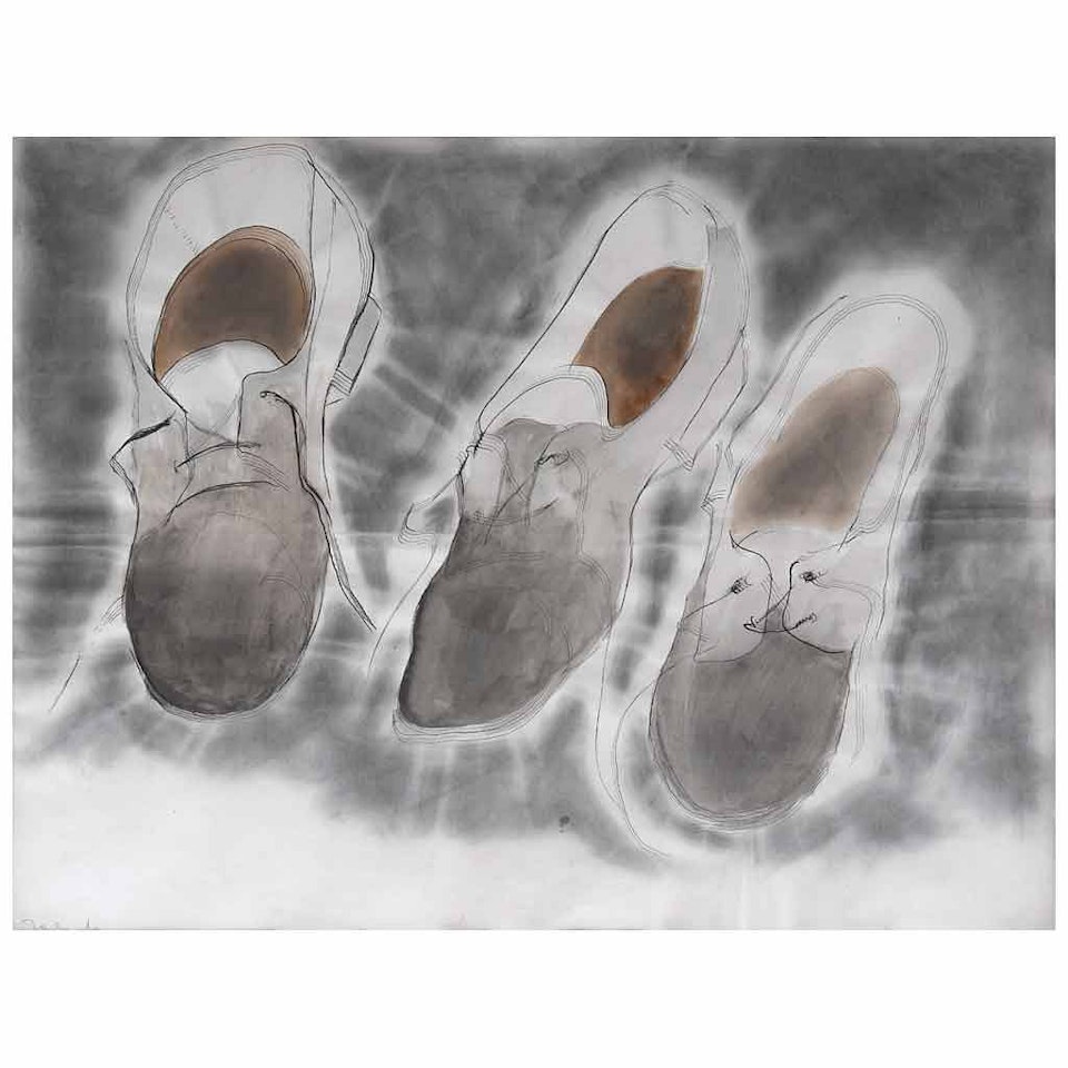 A shoe is missing by Francisco Toledo