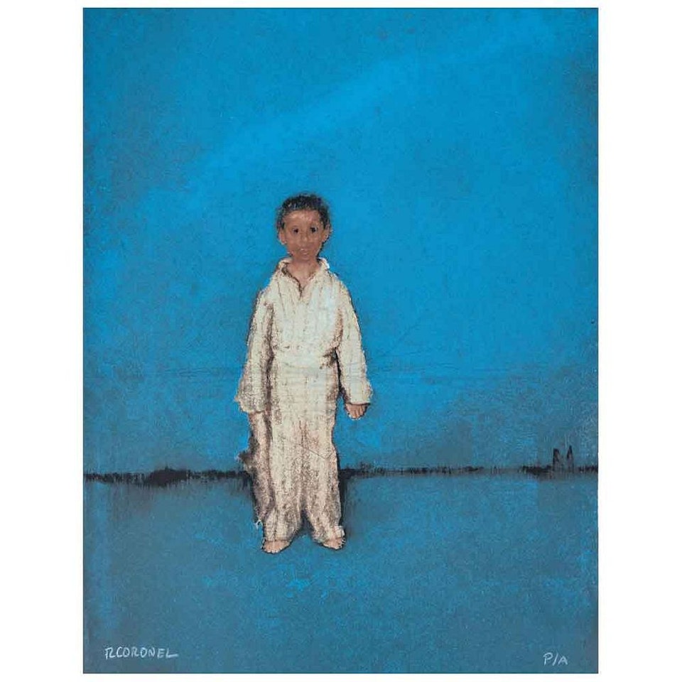 Blue boy by Rafael Coronel