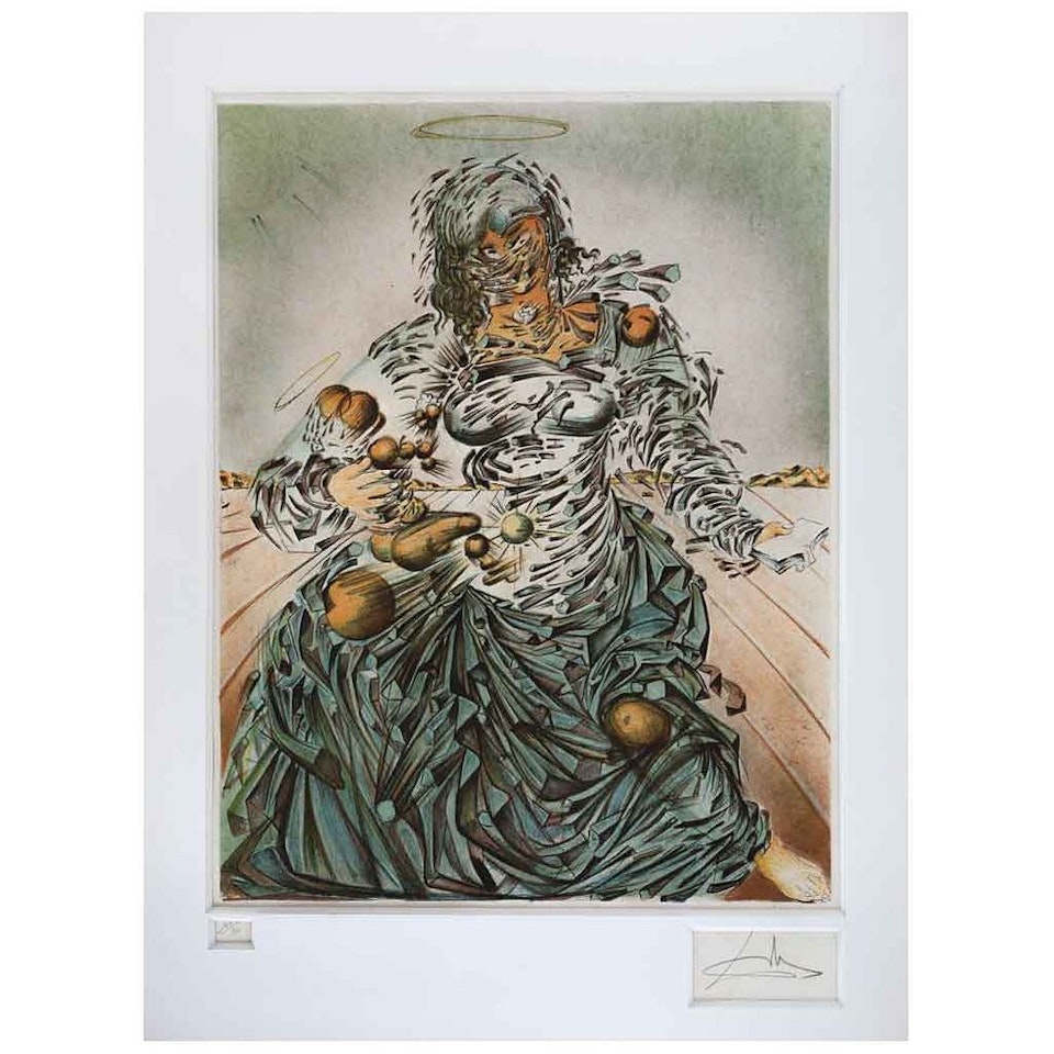 Triumphant Madonna by Salvador Dali