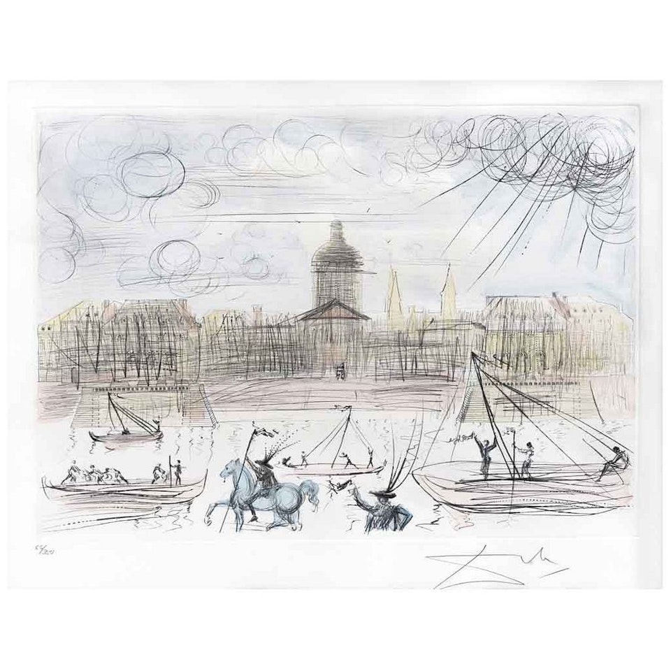 The Academy of Fine Arts Paris by Salvador Dali