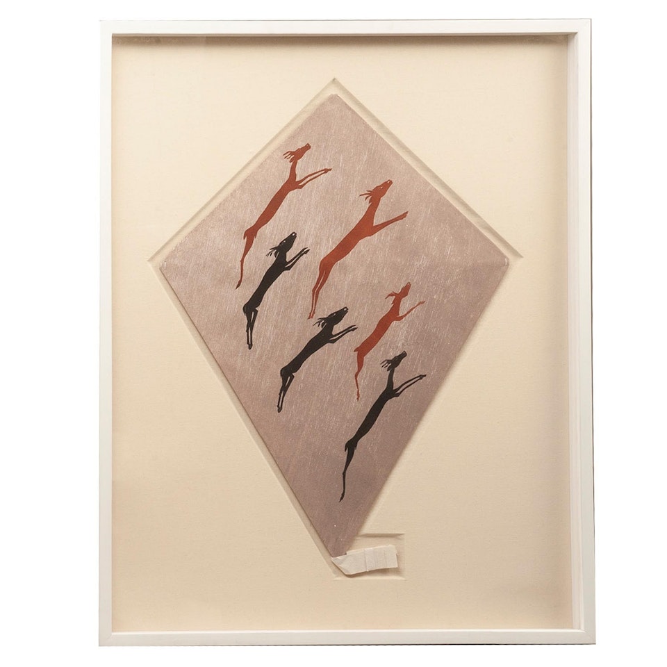 Kites, antelopes by Francisco Toledo