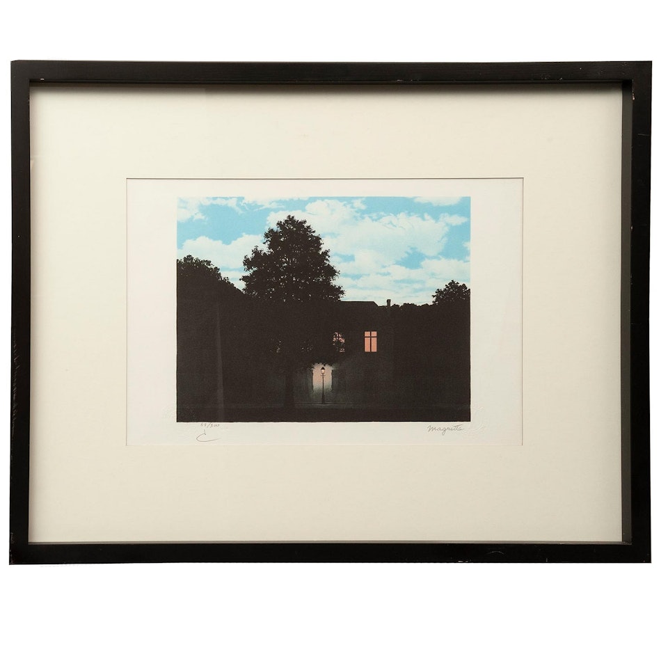 L"Empire des Lumieres (The Empire of Lights) by René Magritte