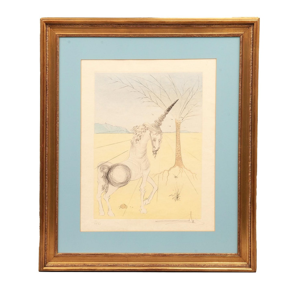 Untitled, from the suite The Twelve Tribes of Israel by Salvador Dali
