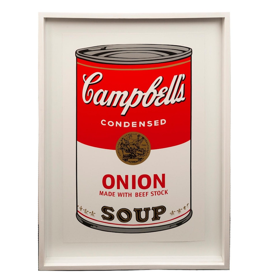 II.47: Campbell"s Onion Soup by Andy Warhol