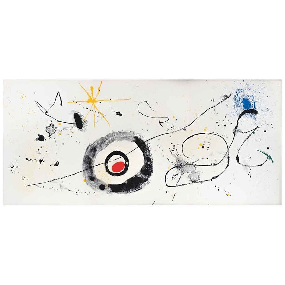 Yellow Star, Derriere Le Miroir; Yellow Star, Derriere Le Miroir by Joan Miró