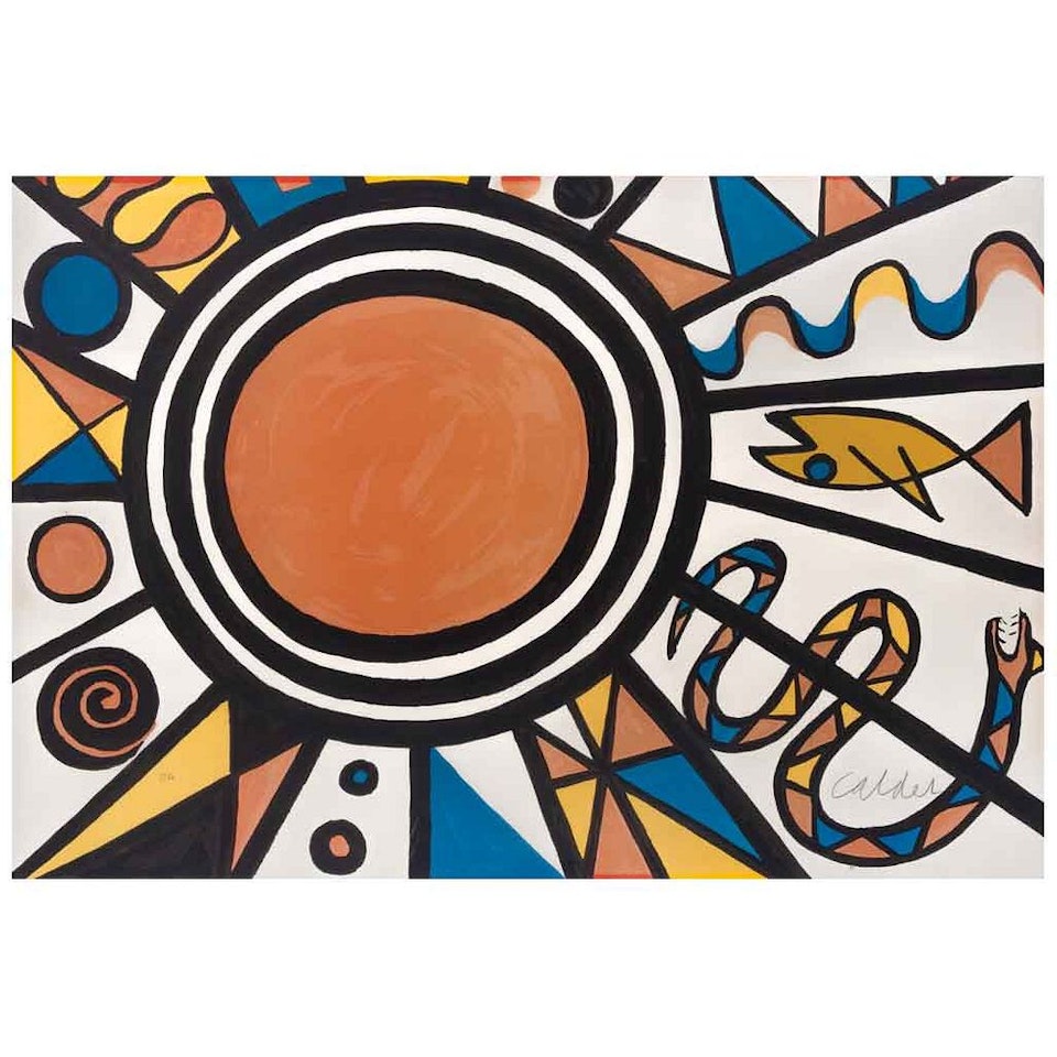 Environment and evolution; Environment and evolution by Alexander Calder