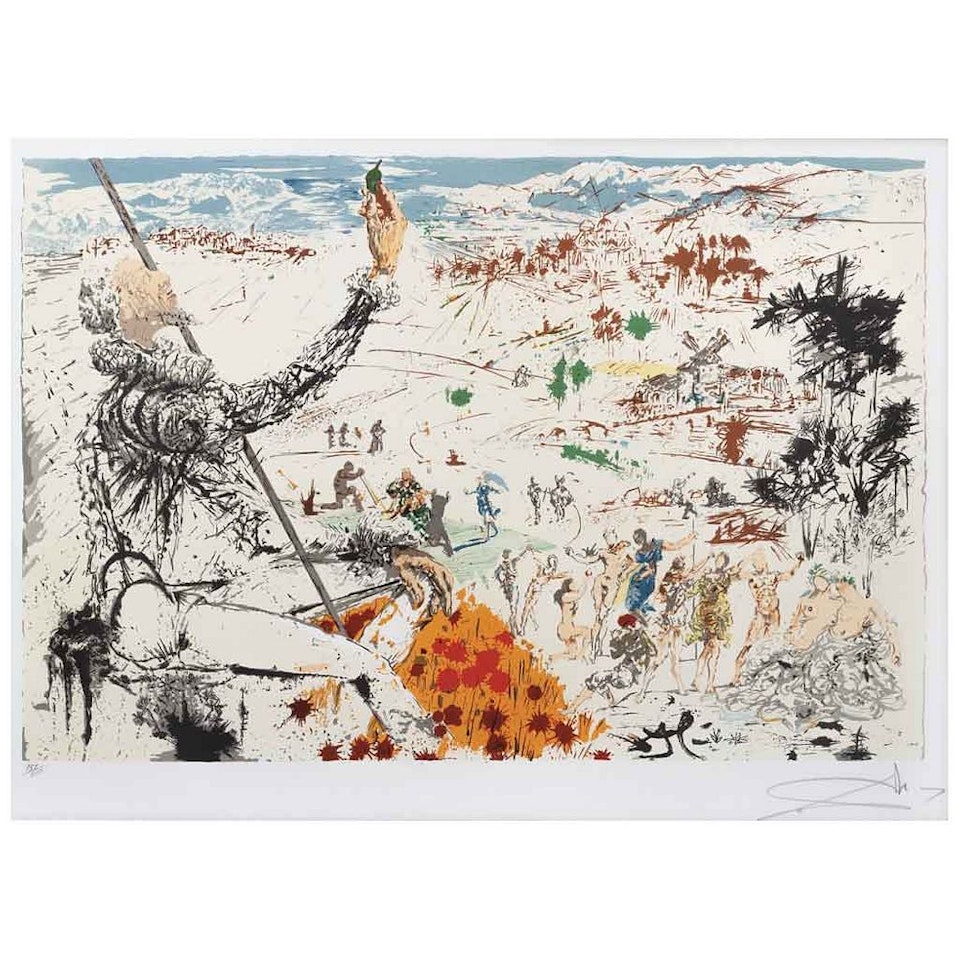 The Golden Age, followed by Don Quixote de la Mancha by Salvador Dali