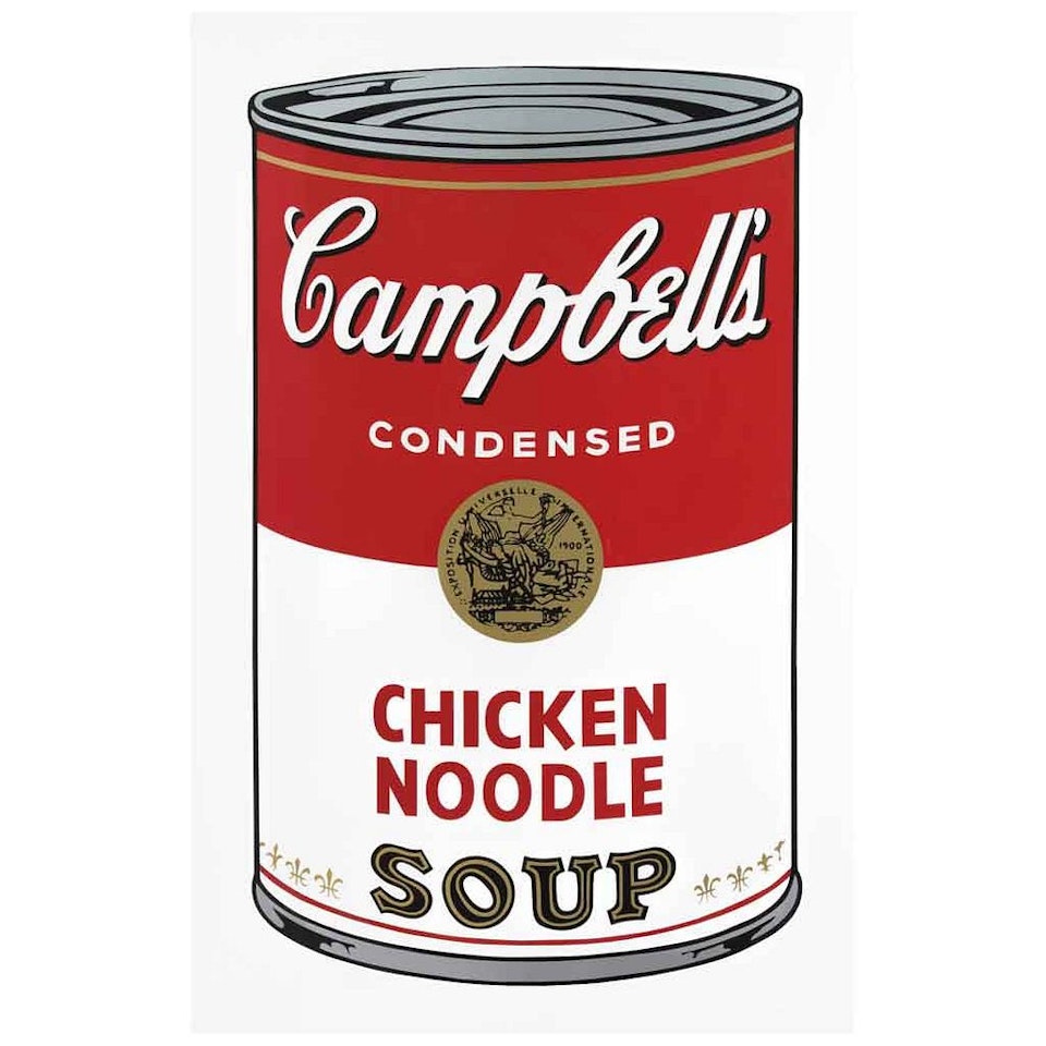II:45 Chicken Noudle Soup by Andy Warhol