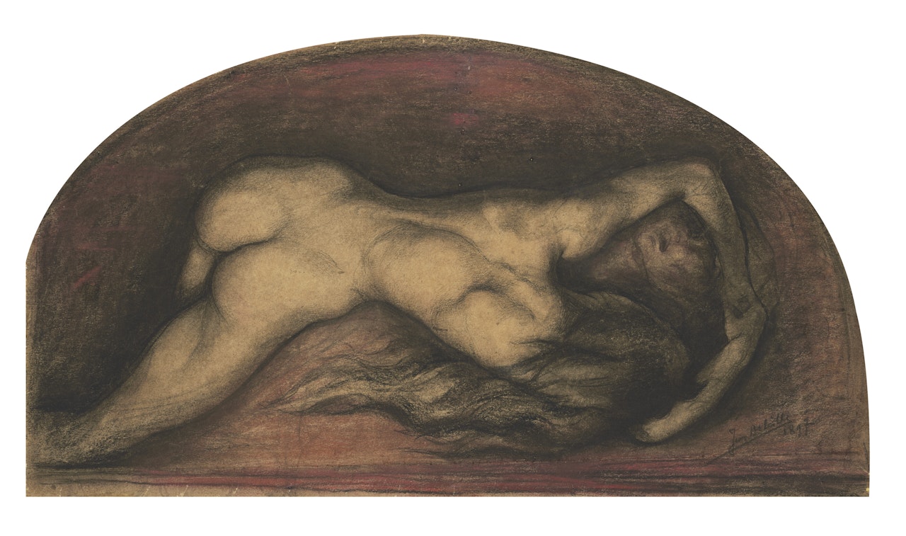 Study for du Cycle passionnel by Jean Delville