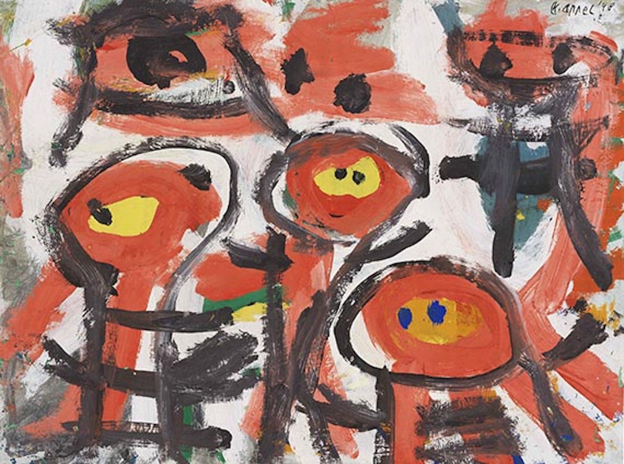 Ohne Titel by Karel Appel