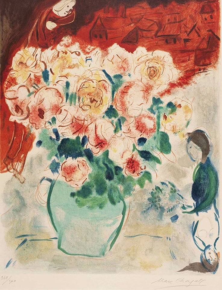 Le Bouquet by Marc Chagall