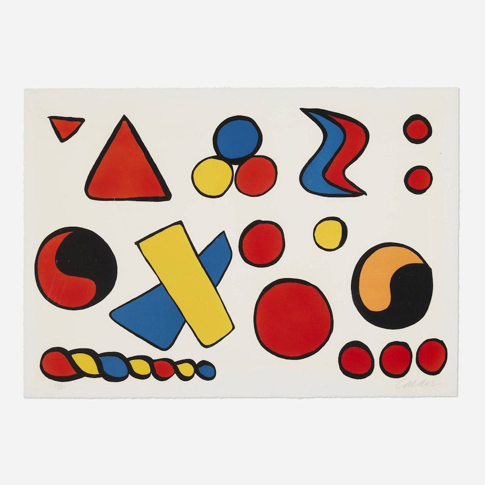 Alphabet et Saucisson by Alexander Calder