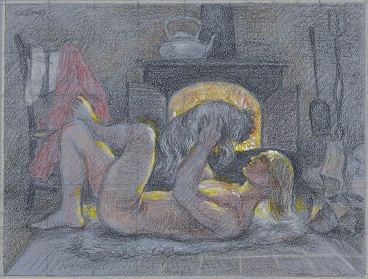 Study for Winter: Second Version by Paul Cadmus