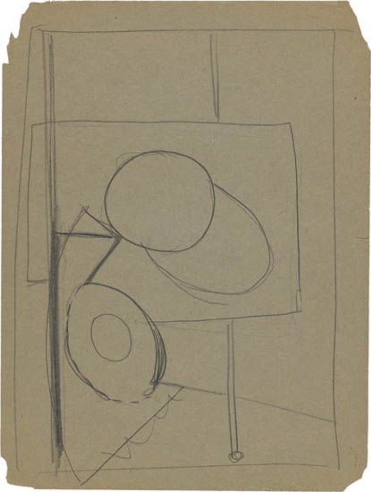 Figure Study by Arshile Gorky