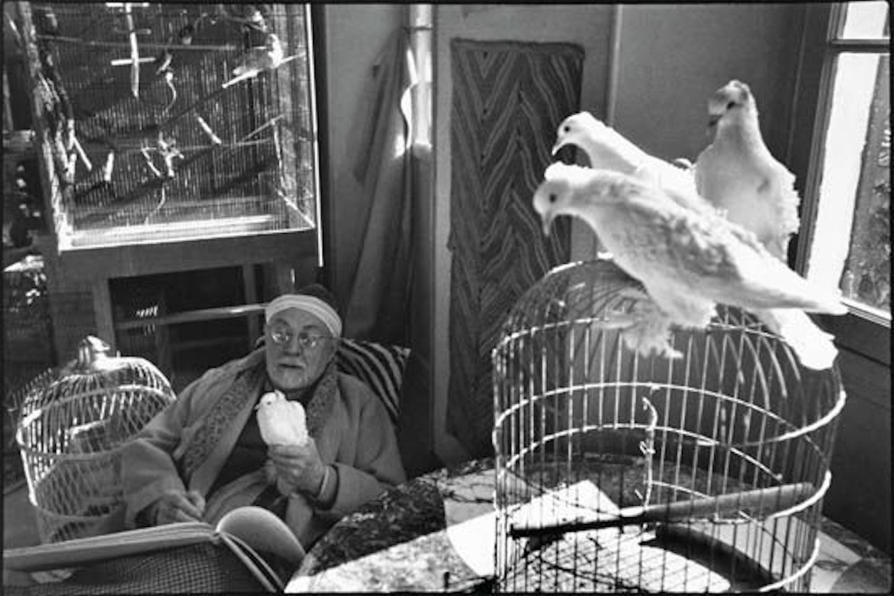 Henri Matisse, Vence, France by Henri Cartier-Bresson