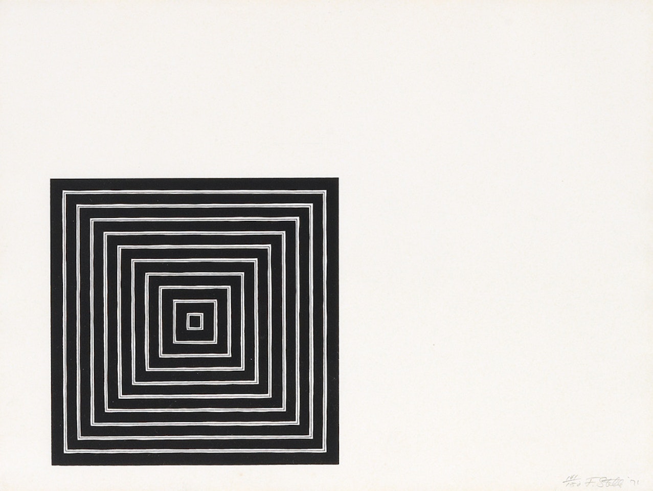 Angriff by Frank Stella