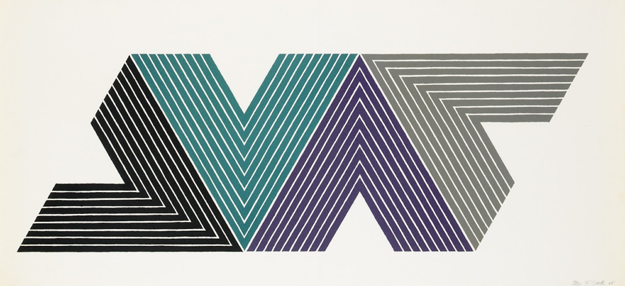 Empress of India I by Frank Stella