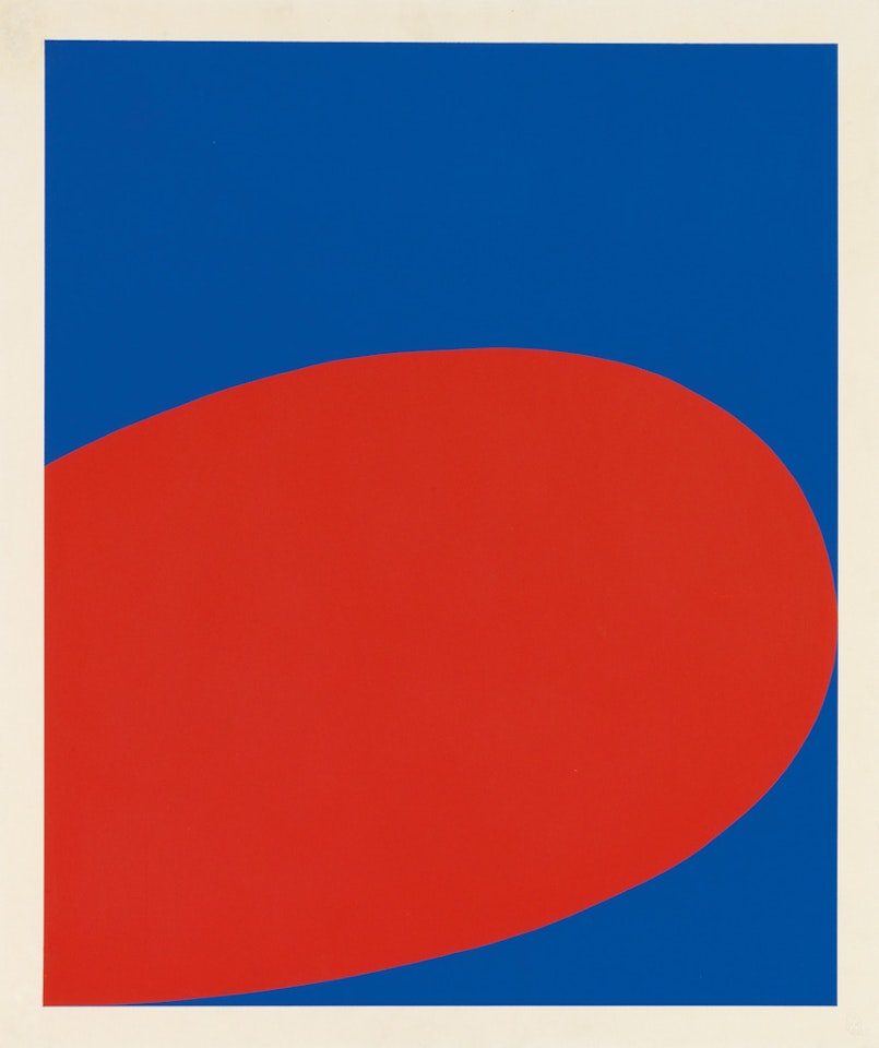 Red/Blue by Ellsworth Kelly