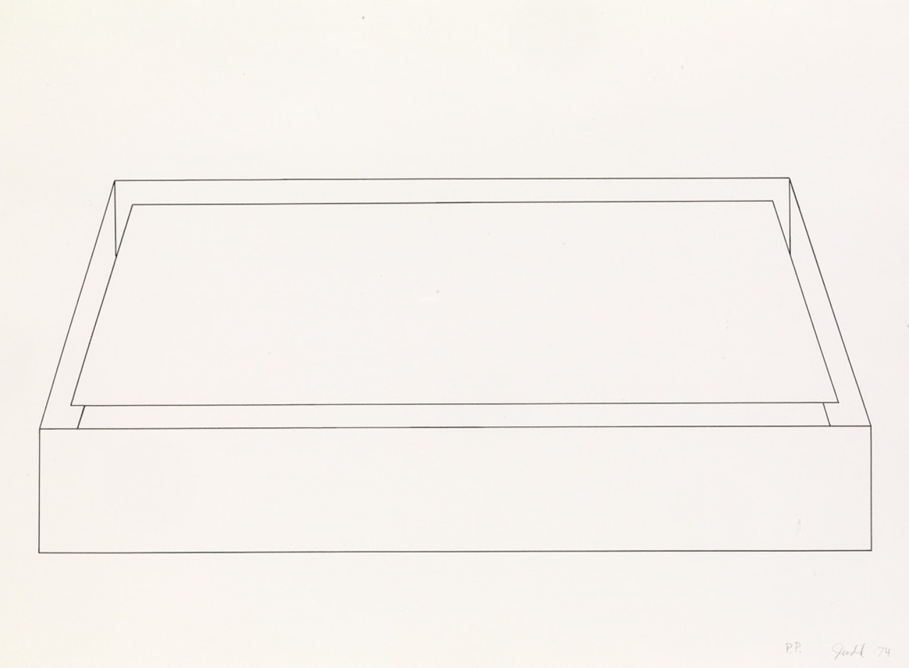 Homage to Picasso by Donald Judd