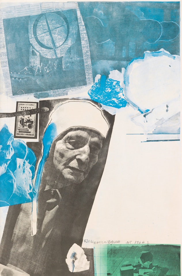 Homage to Frederick Kiesler by Robert Rauschenberg