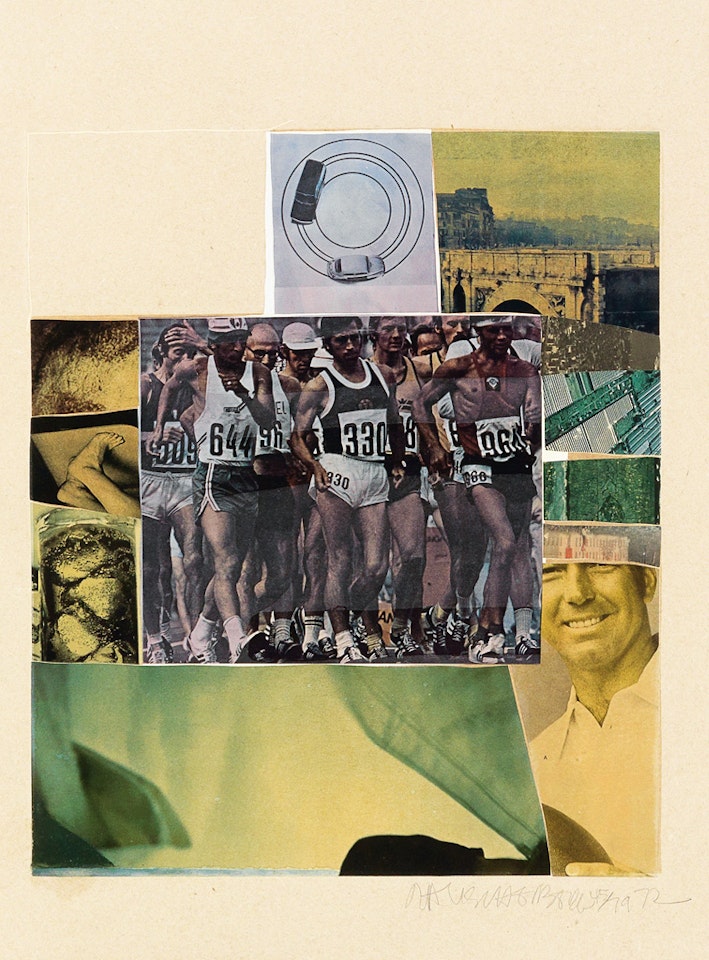 Horsefeathers Thirteen--VIII by Robert Rauschenberg