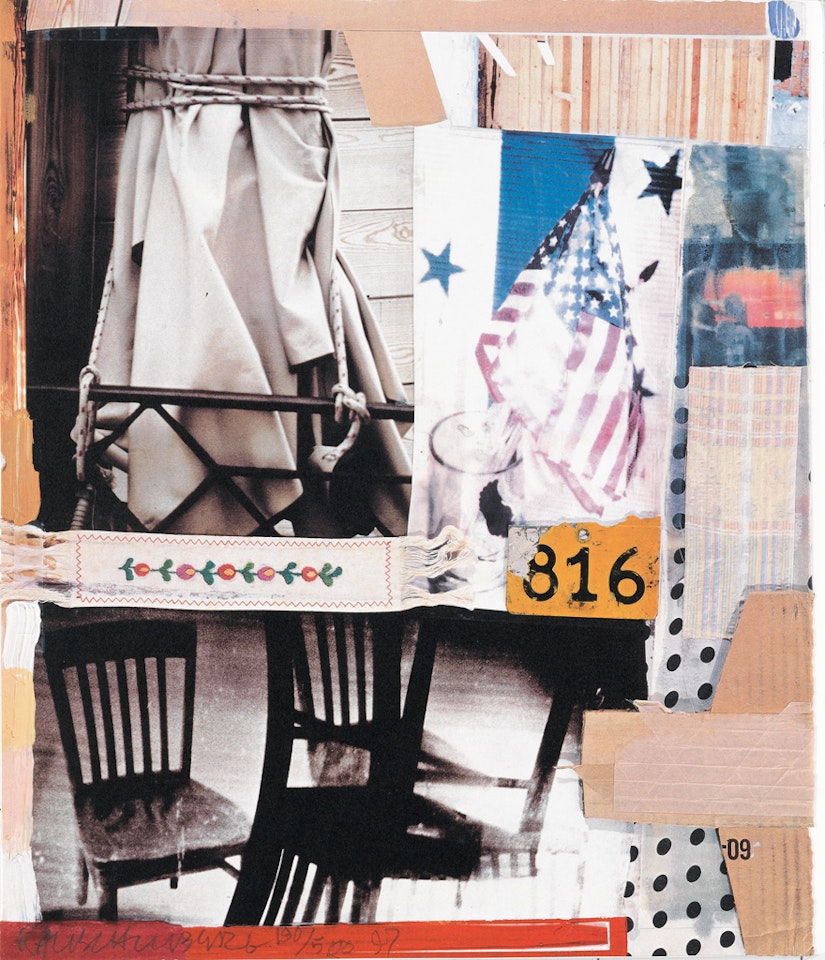 Tag by Robert Rauschenberg