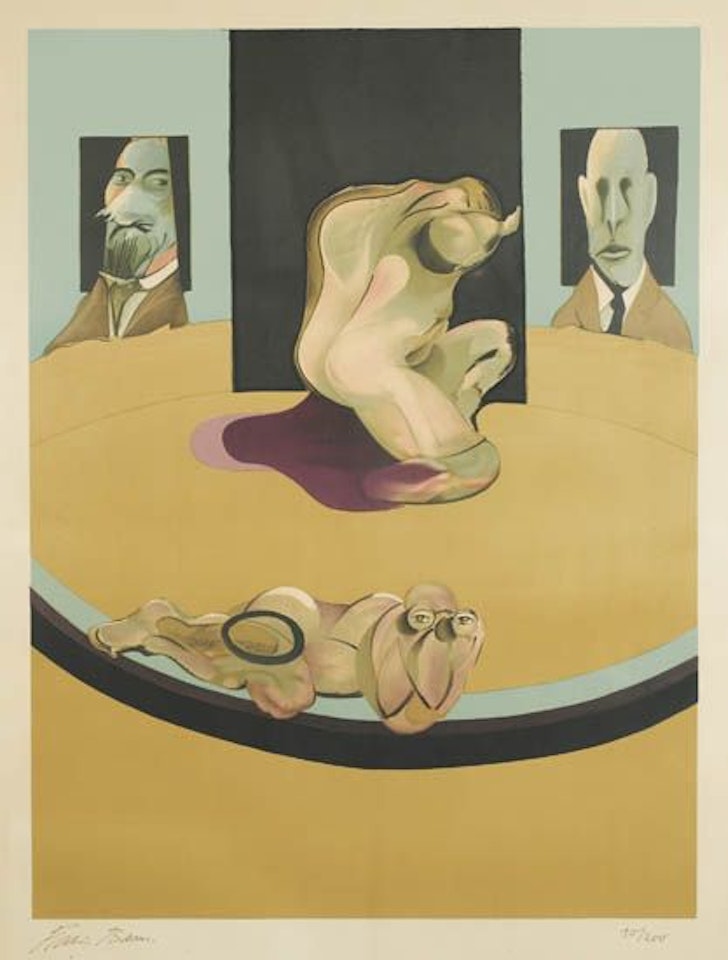 Metropolitan Museum Poster by Francis Bacon
