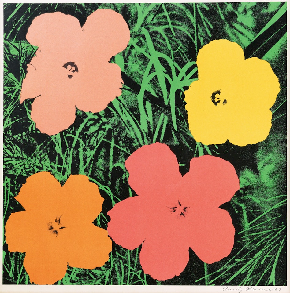 Flowers by Andy Warhol