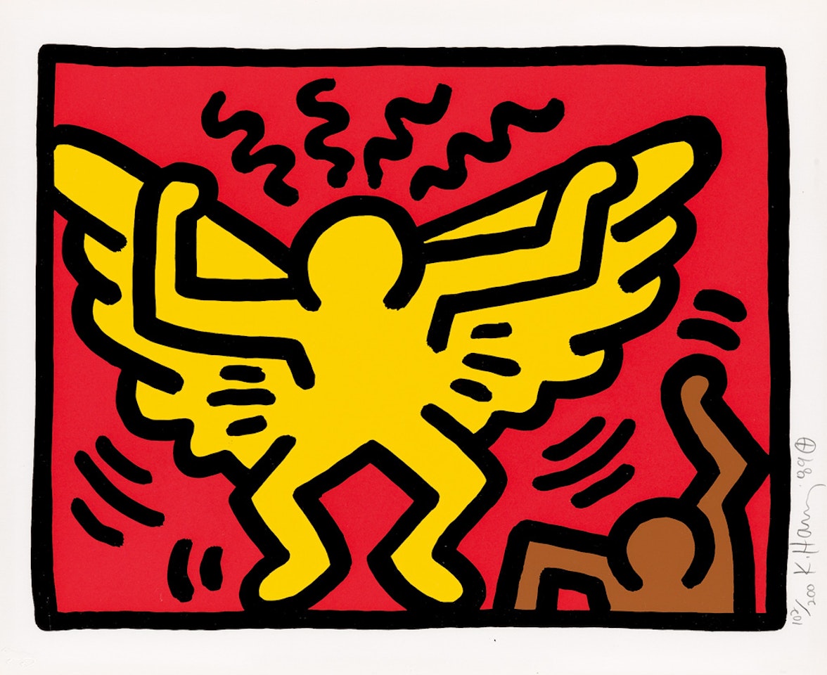 Pop Shop IV by Keith Haring