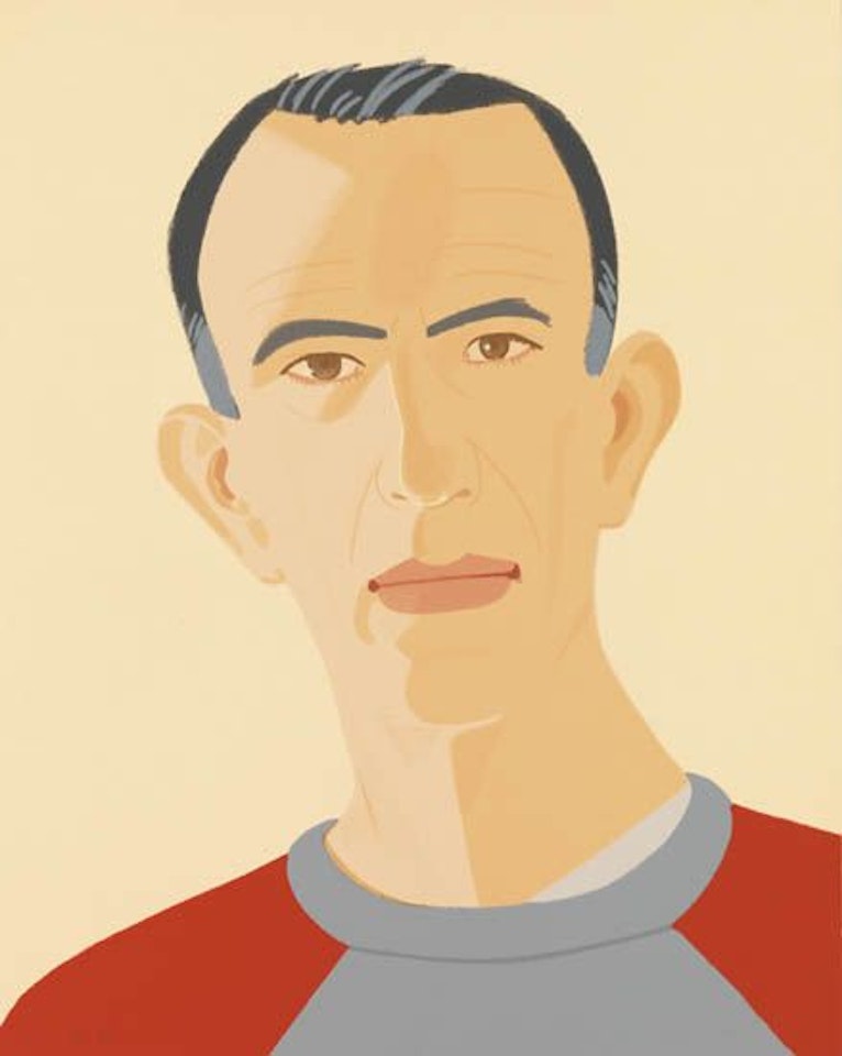 Sweatshirt II (Self Portrait) by Alex Katz