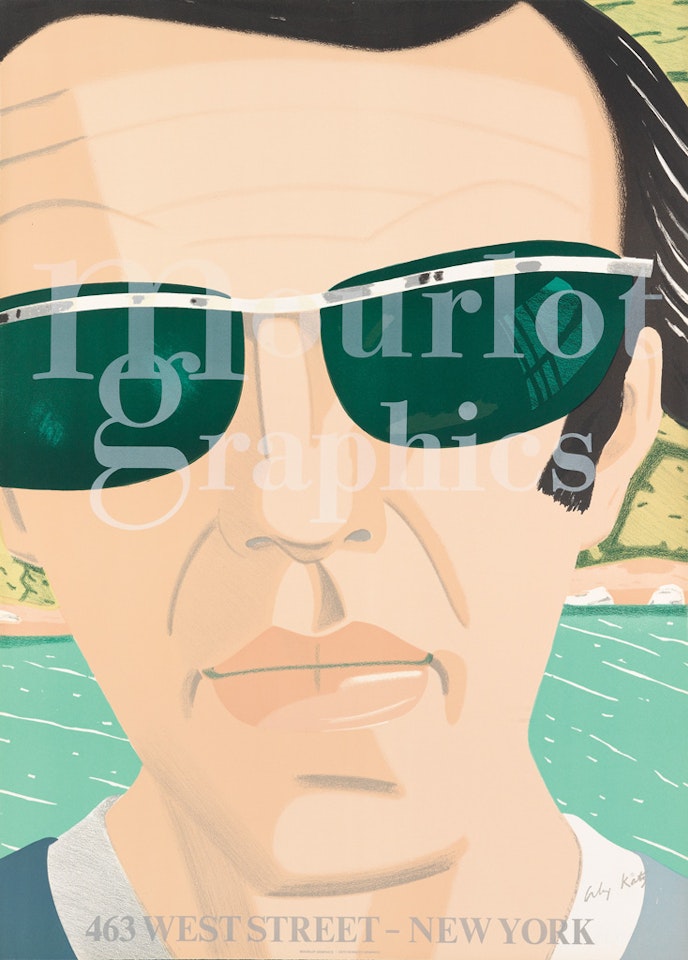 Alex by Alex Katz