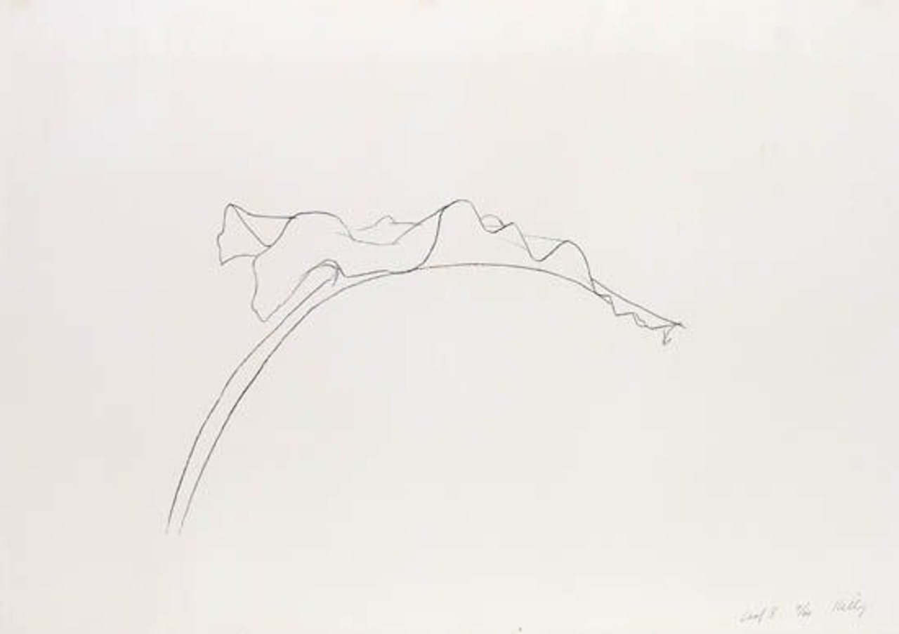 Leaf V by Ellsworth Kelly