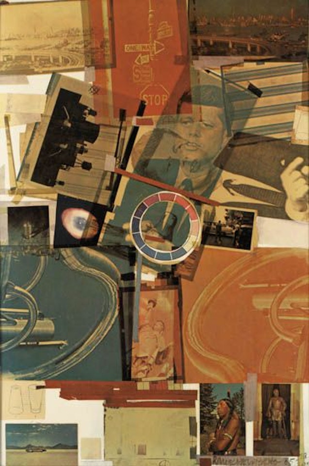 CORE Poster by Robert Rauschenberg