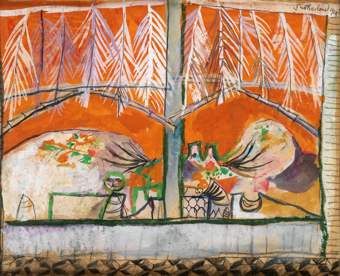 Landscape and Terrace by Graham Sutherland