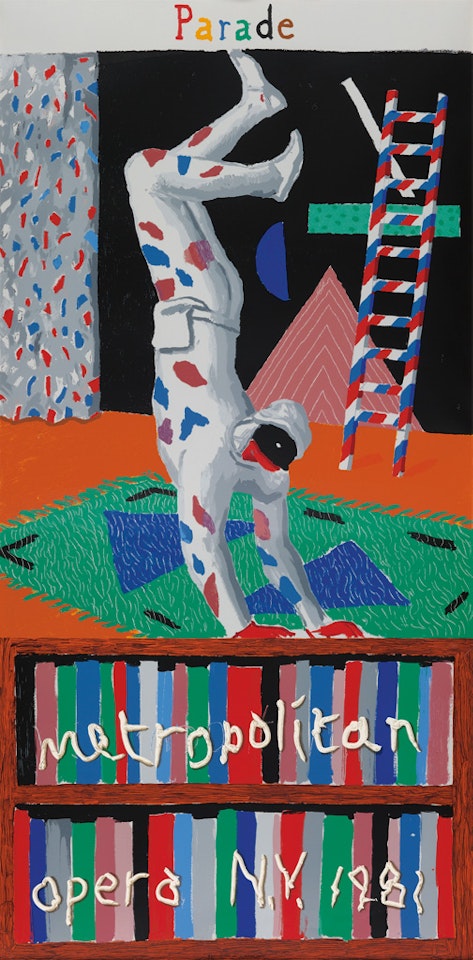 Parade: Metropolitan Opera by David Hockney