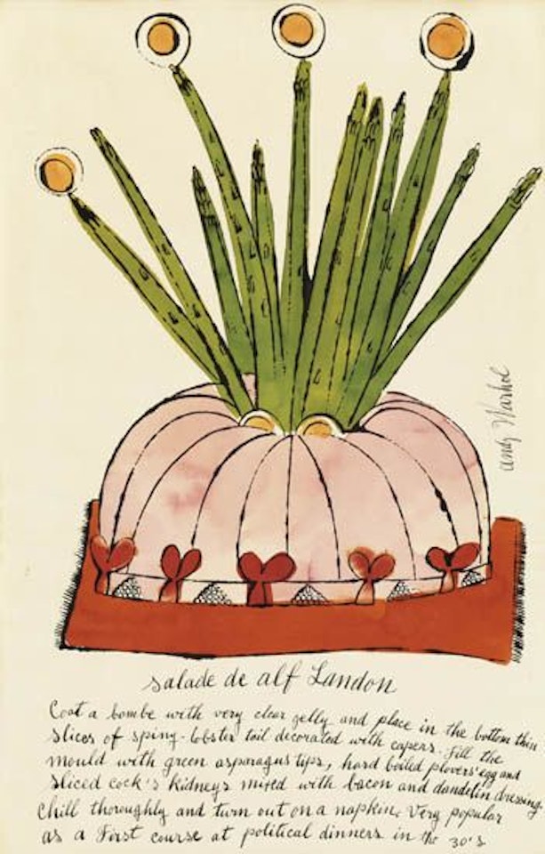 Salade de Alf Landon by Andy Warhol