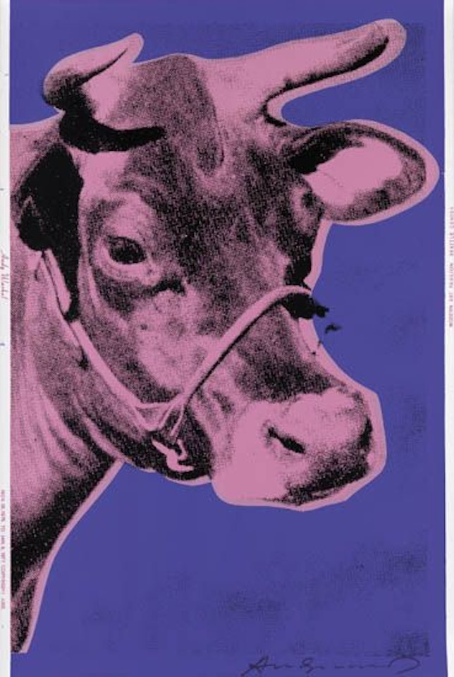 Cow by Andy Warhol