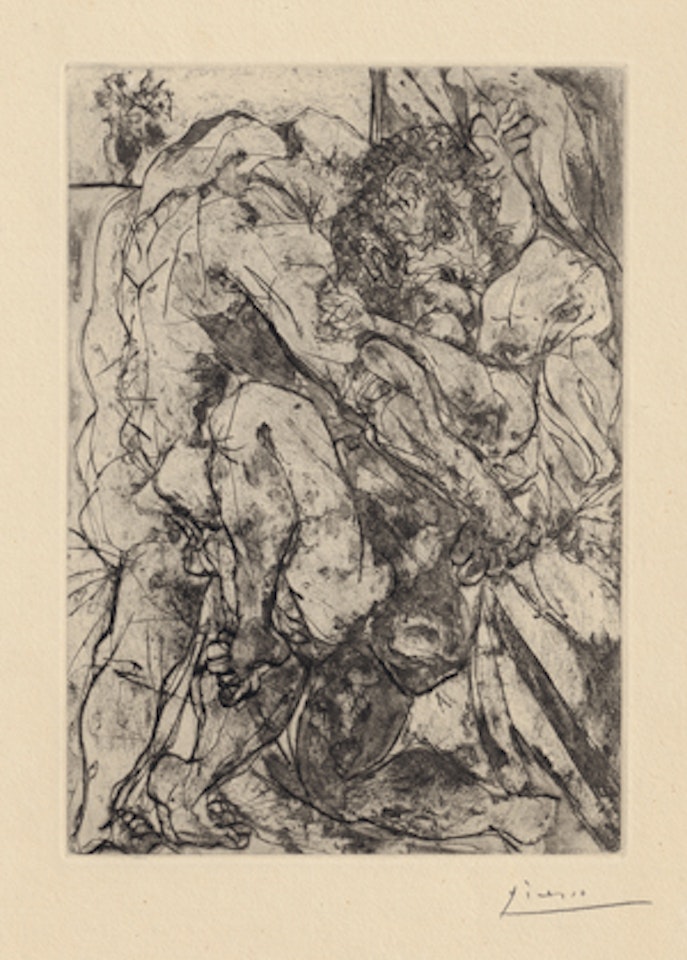 Le Viol sous la Fenêtre by Pablo Picasso