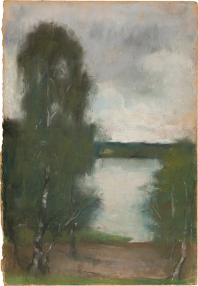 Märkische lake landscape by Lesser Ury