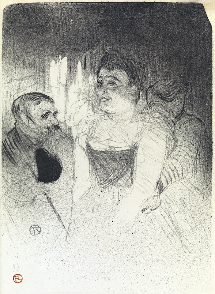 Judic by Henri de Toulouse-Lautrec