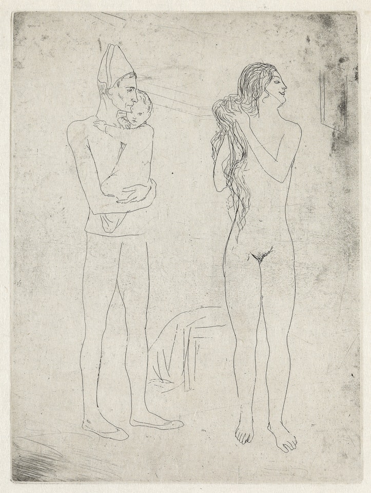 La Toilette de la Mère by Pablo Picasso