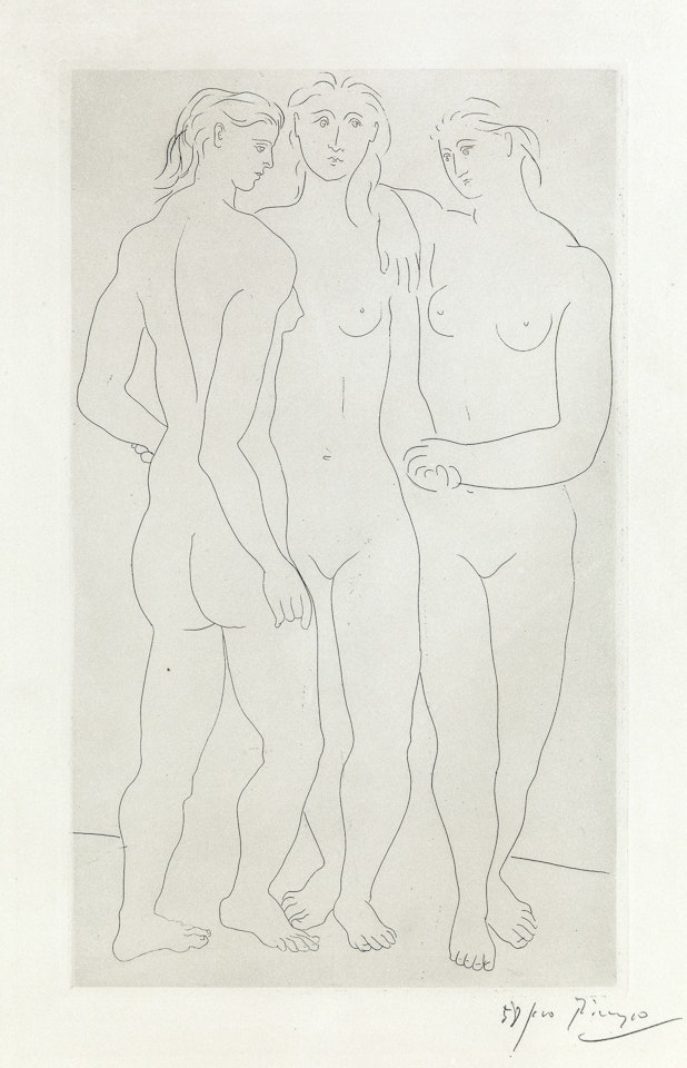 Les Trois Grâces, II by Pablo Picasso